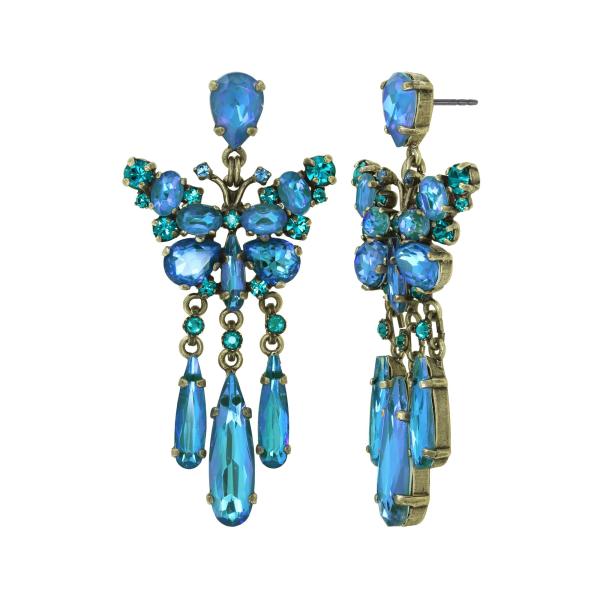 blue - Butterfly Dance - Konplott earrings